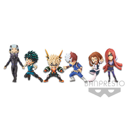 Figurine World Collectable - My Hero Academia - Assortiment 6 Pièces